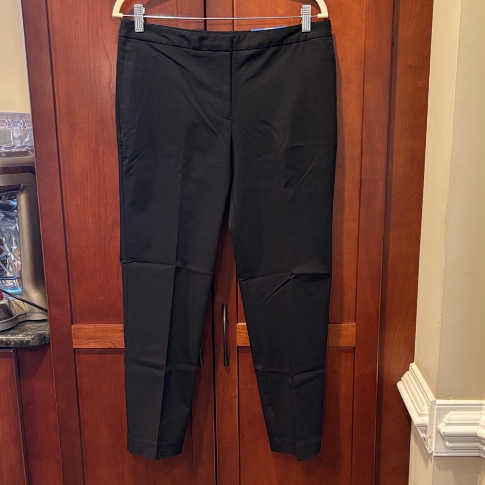 Mario Serrani Black Ankle Pants